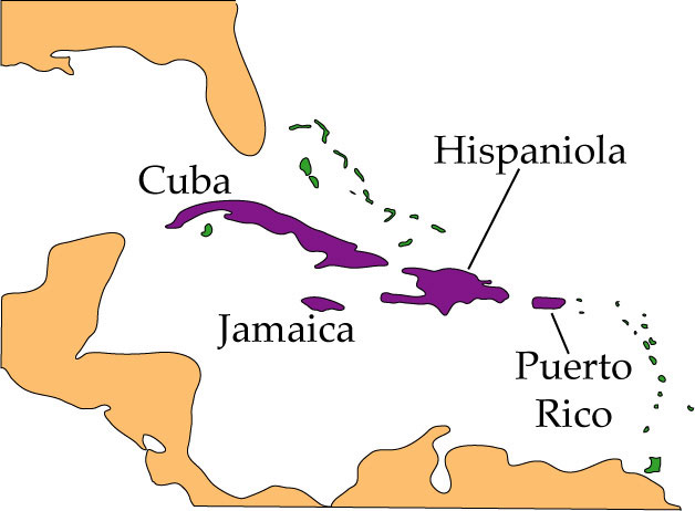 The Greater Antilles